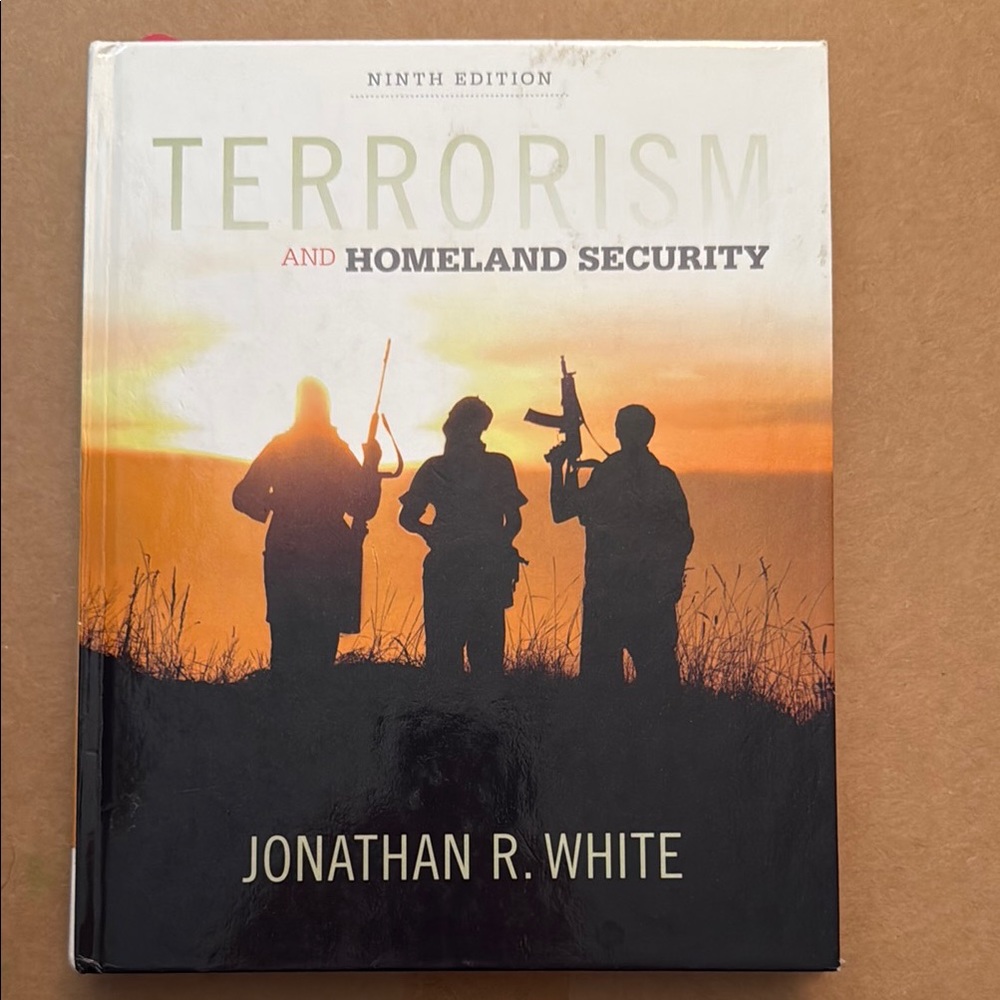Terrorism and Homeland Security Textbook